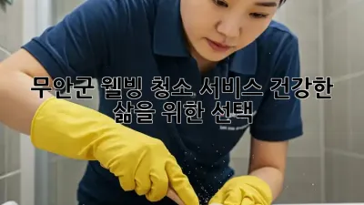 무안군 웰빙 청소 서비스: 건강한 삶을 위한 선택